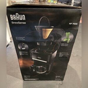 Braun Brewsense Coffee Maker NIB
